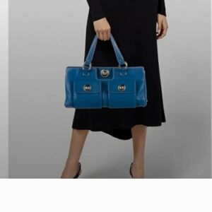 Marc Jacobs Blue Satchel Bag